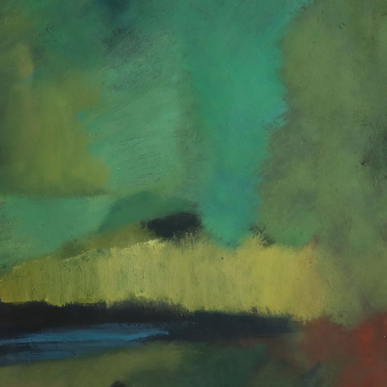 Painting by Gian Rodolfo D'Accardi, oil on canvas, 1950s 7