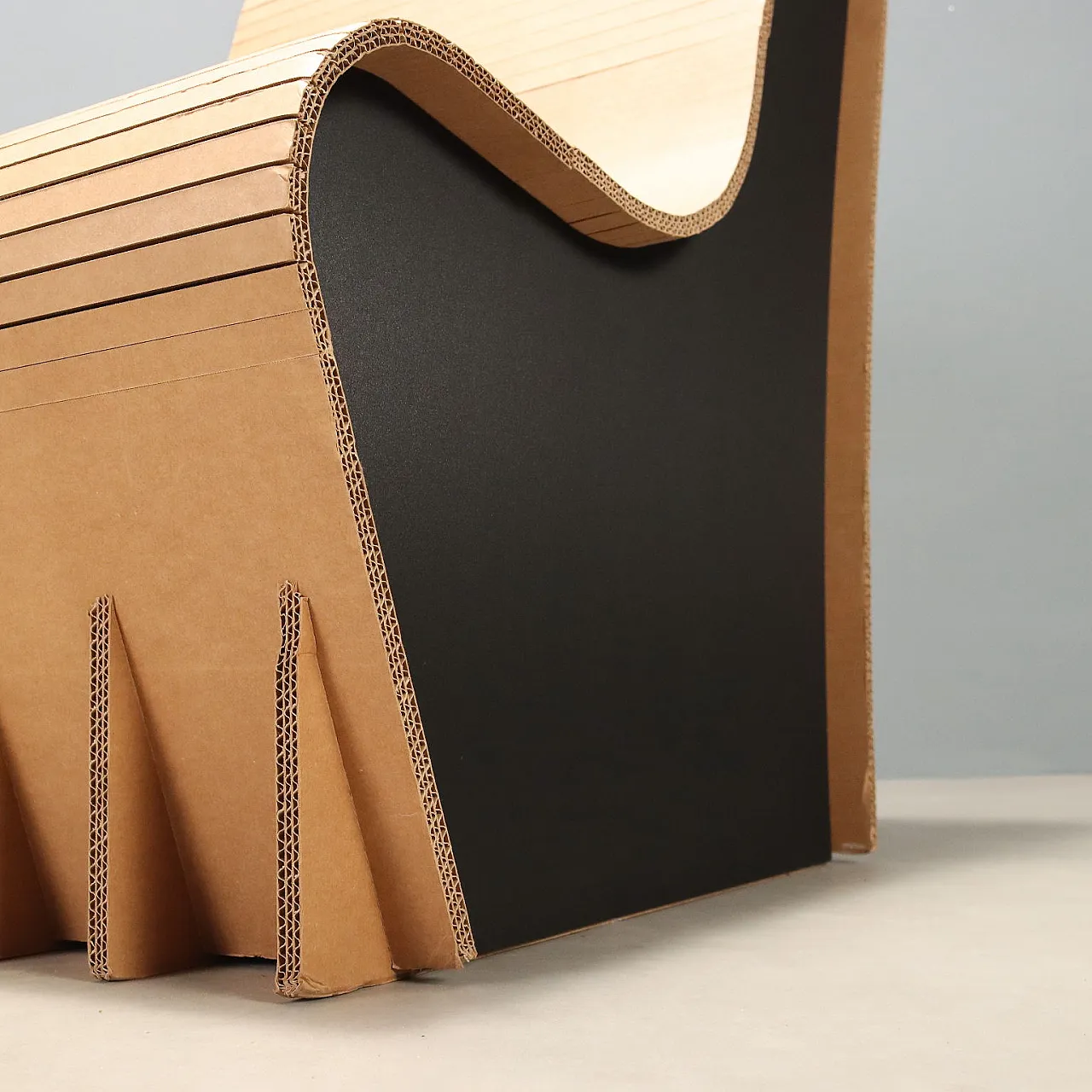 4 Cardboard armchairs, 2000s 8