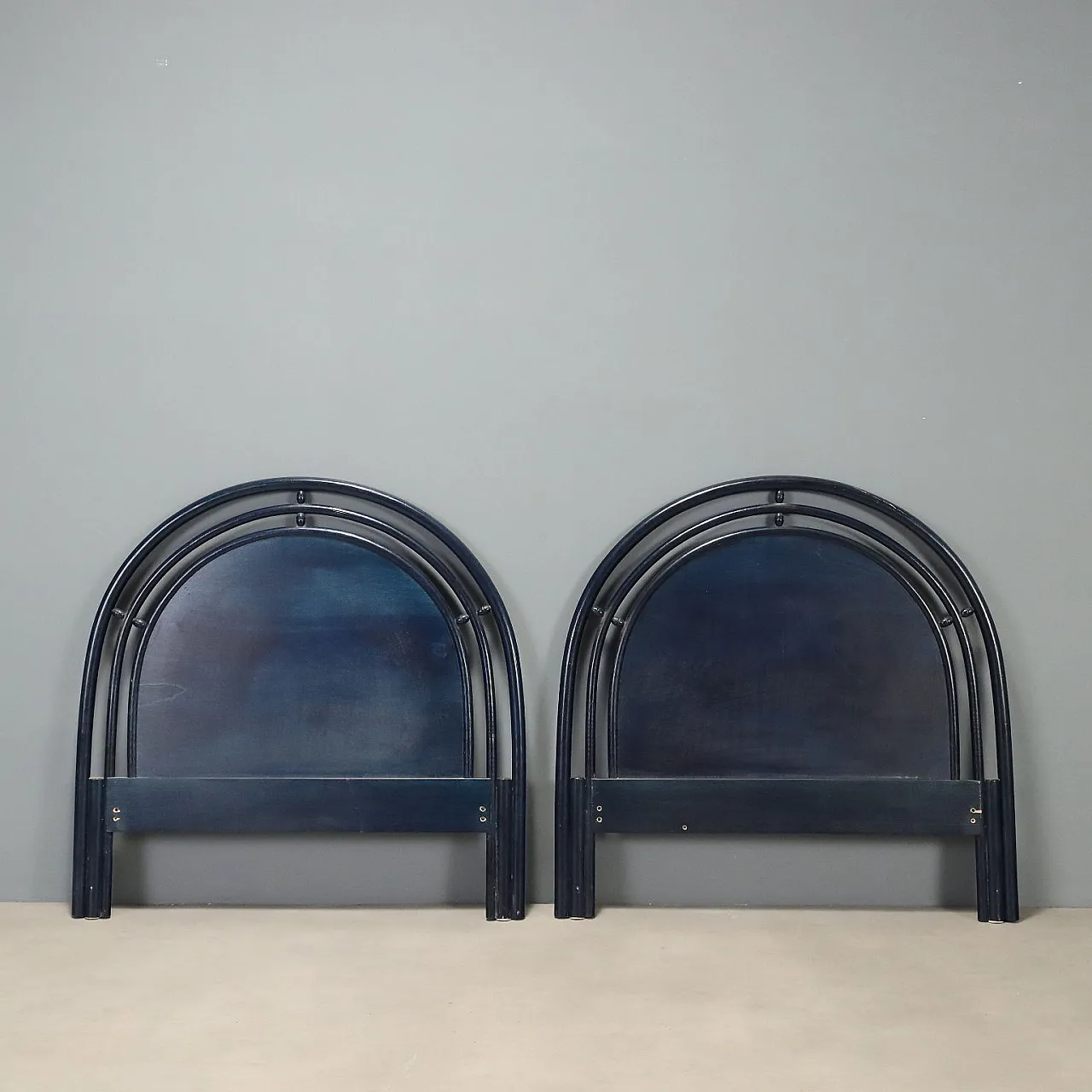 Pair of Roberti Rattan headboards, 1980s 7