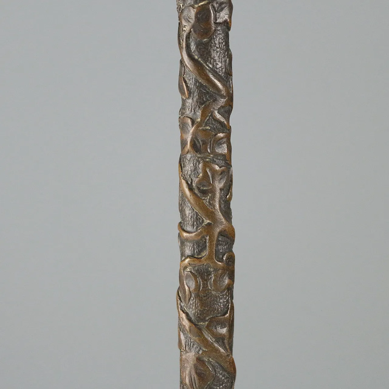 Christophe Fratin style bronze lamp, 19th century 4