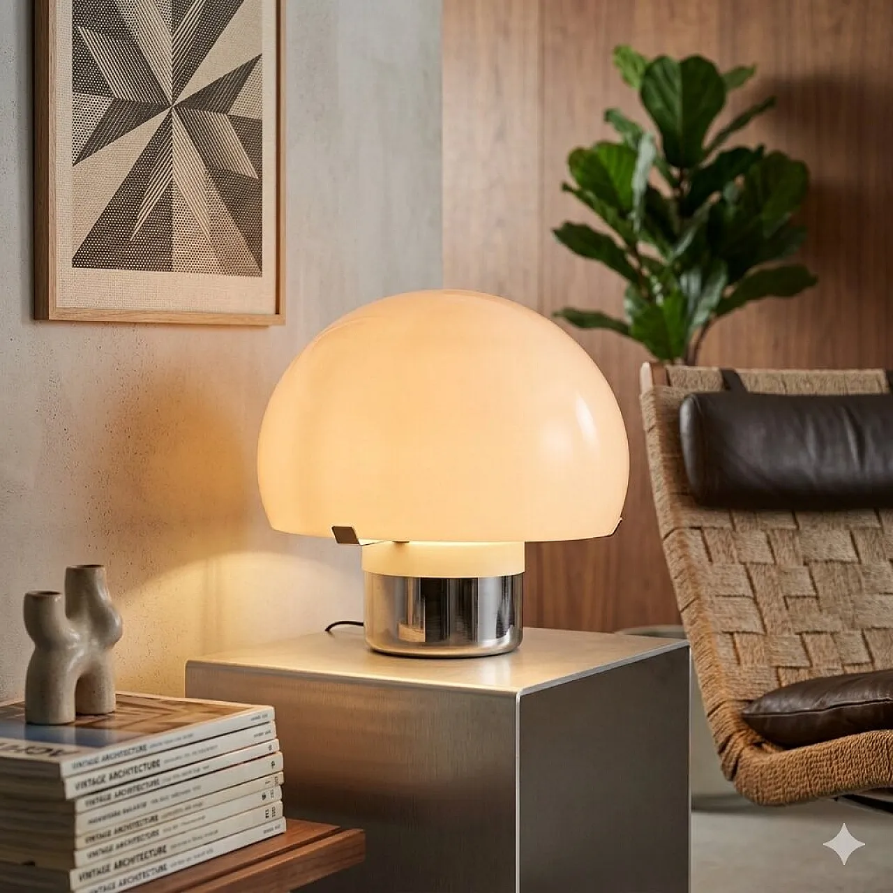 Mushroom lamp, 1970s 2