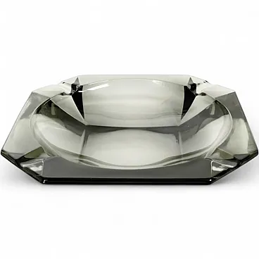 Glass ashtray, 1970s