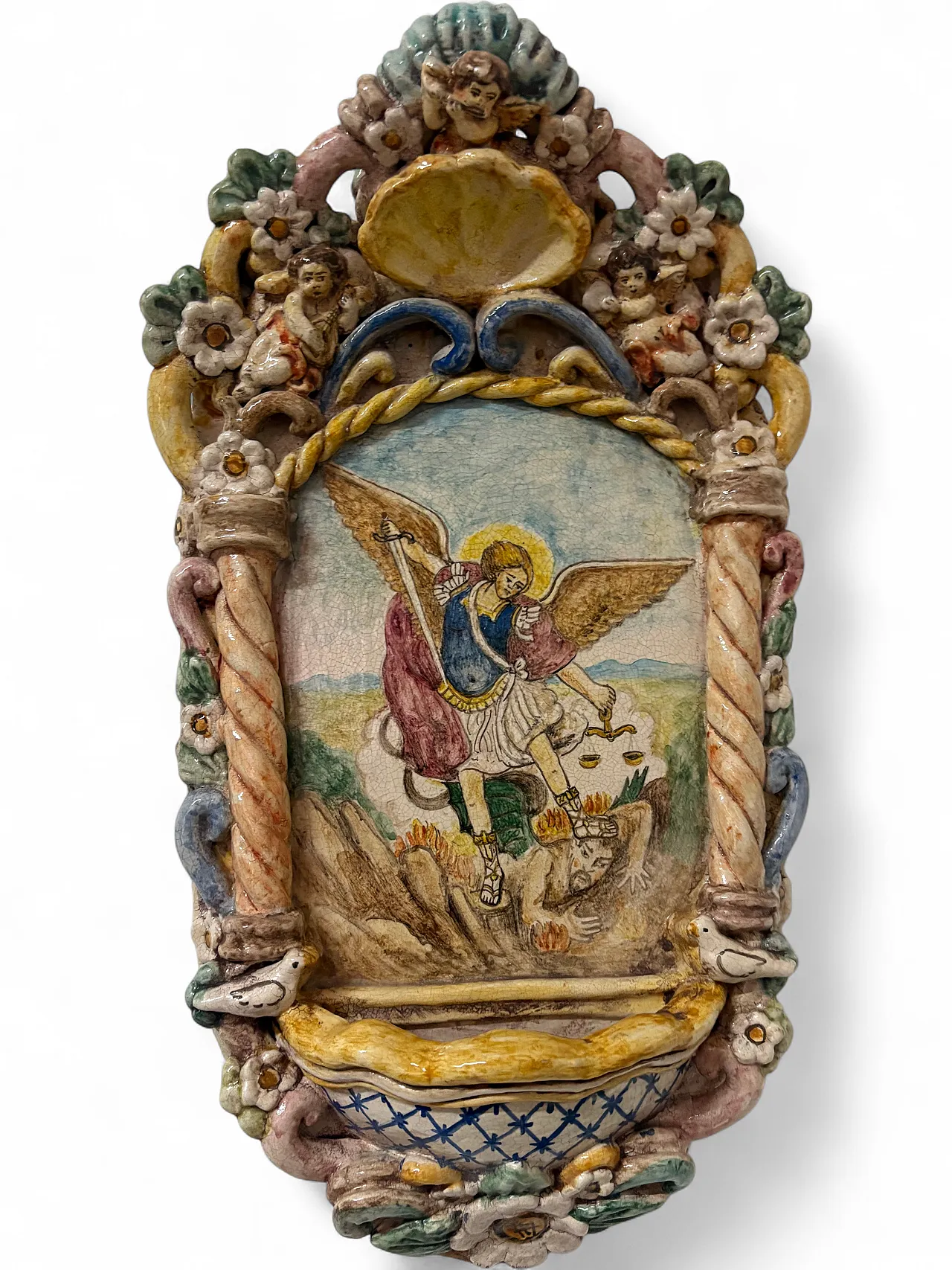 Holy water stoup of St. Michael the Archangel 11