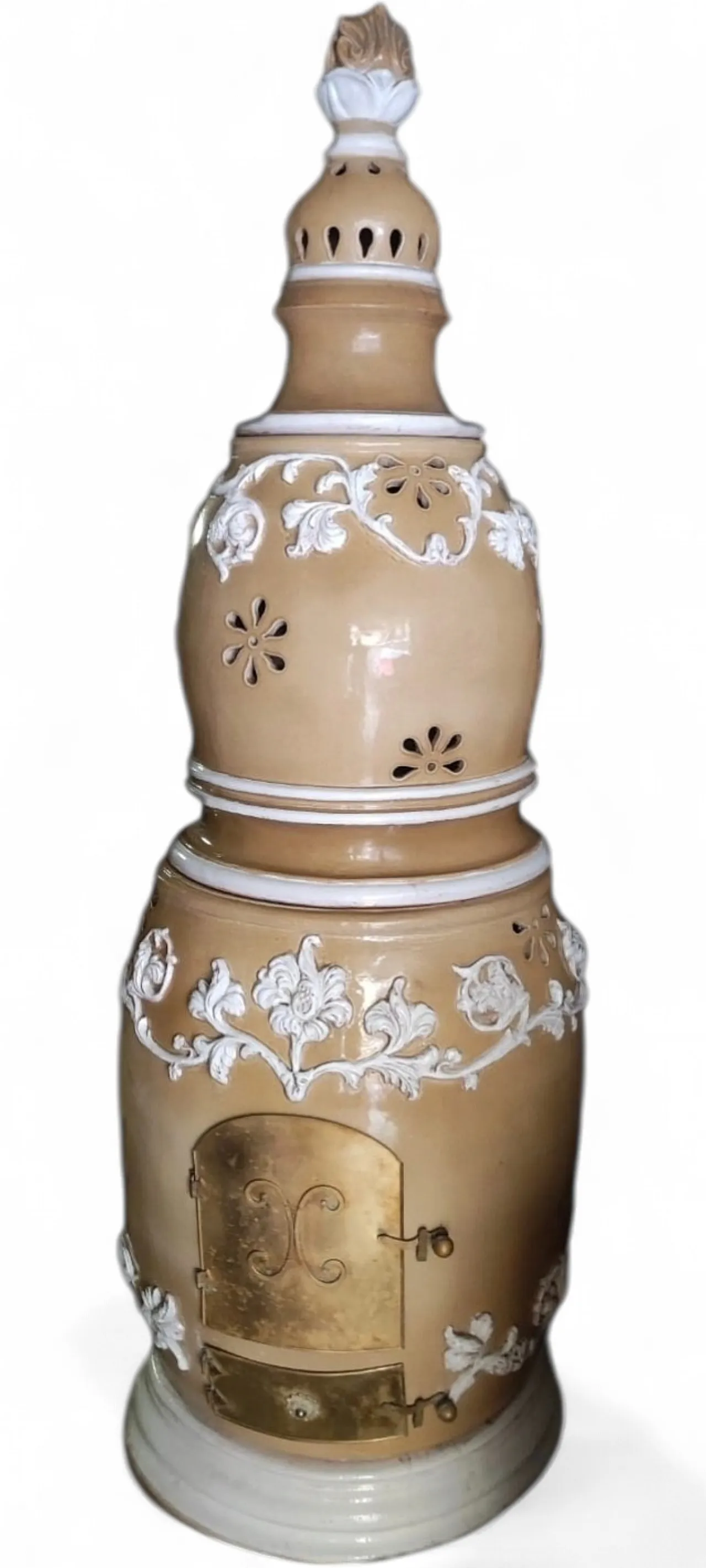 Calliope majolica stove by Ceramiche Pugi, 2000s 6
