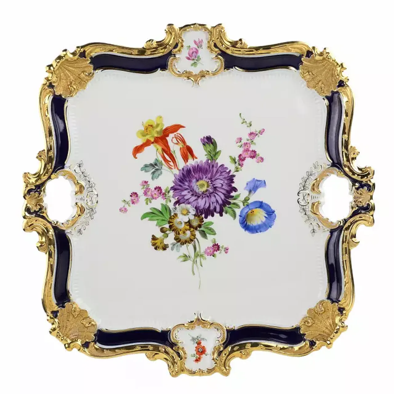 Vassoio da portata di Meissen, fine '800 1