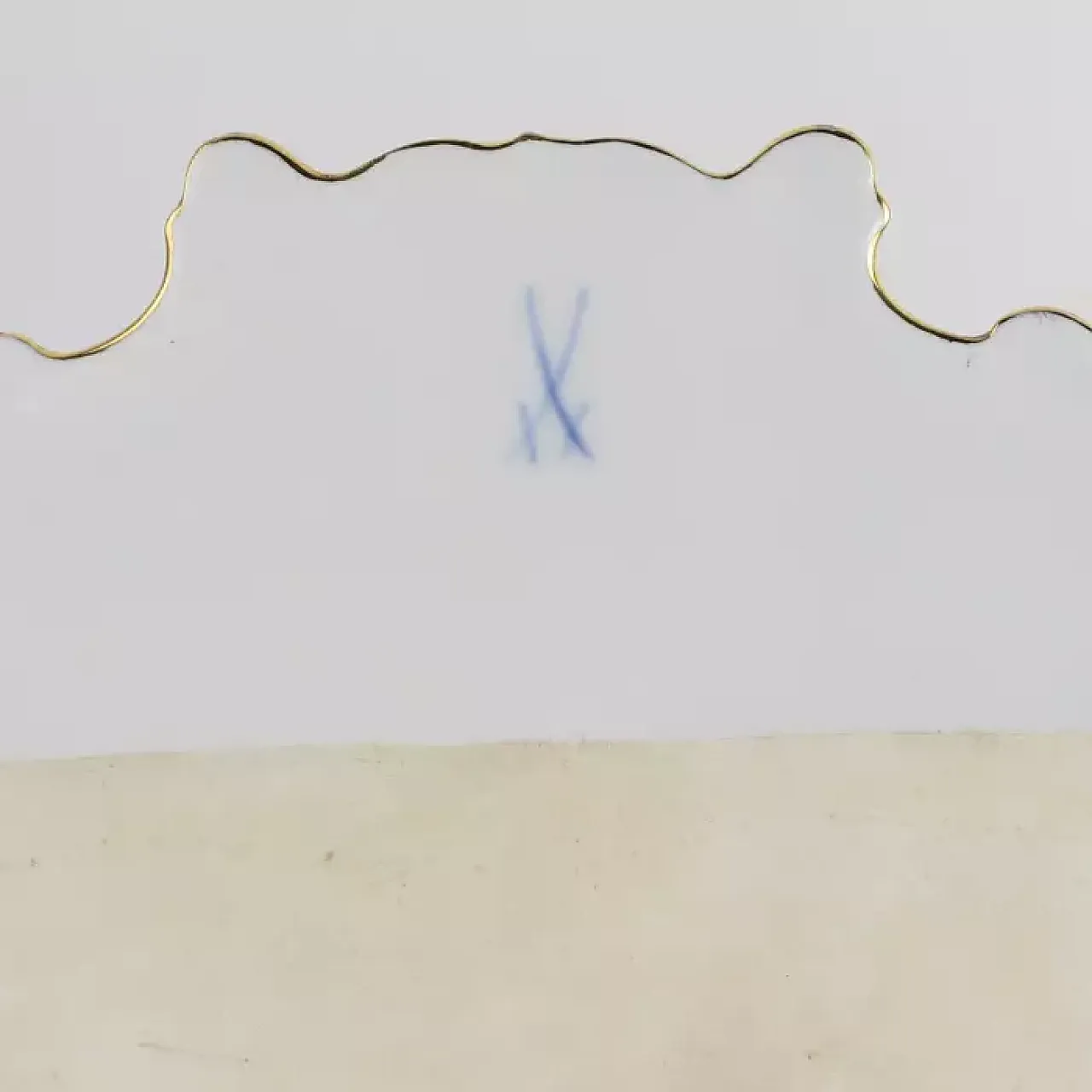 Vassoio da portata di Meissen, fine '800 2
