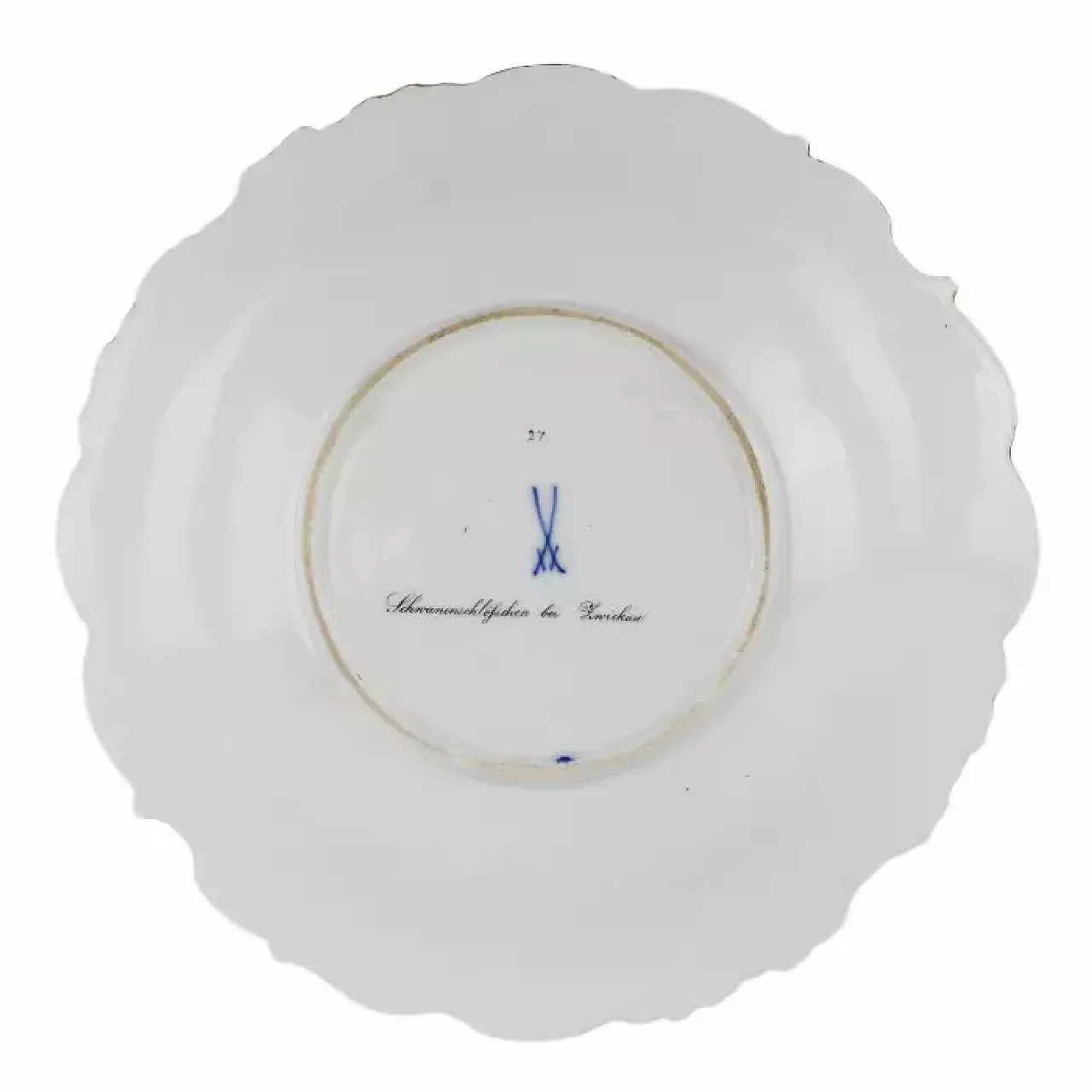 Piatto della Manifattura Reale Sassone di Porcellana di Meissen, '800 2