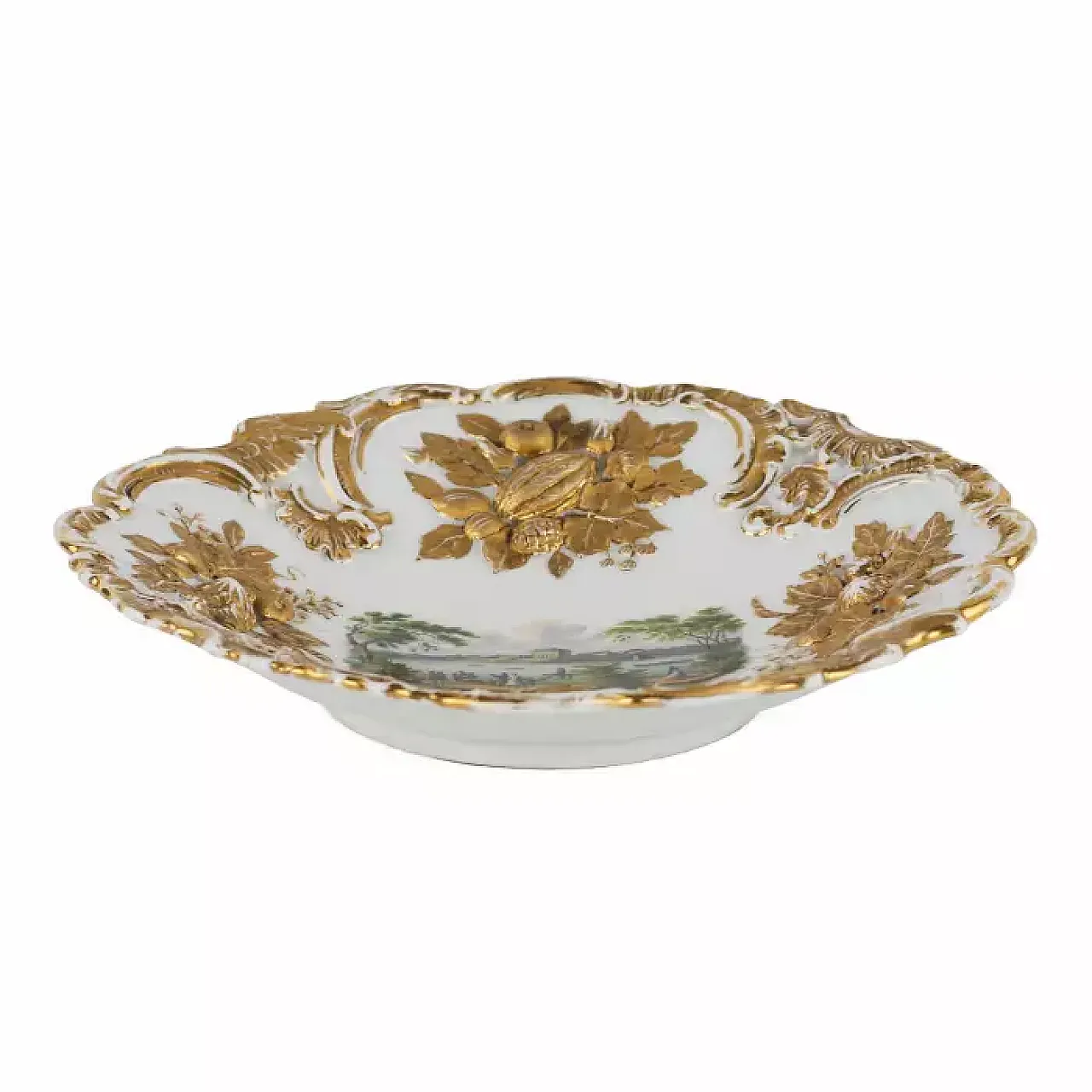 Piatto della Manifattura Reale Sassone di Porcellana di Meissen, '800 4