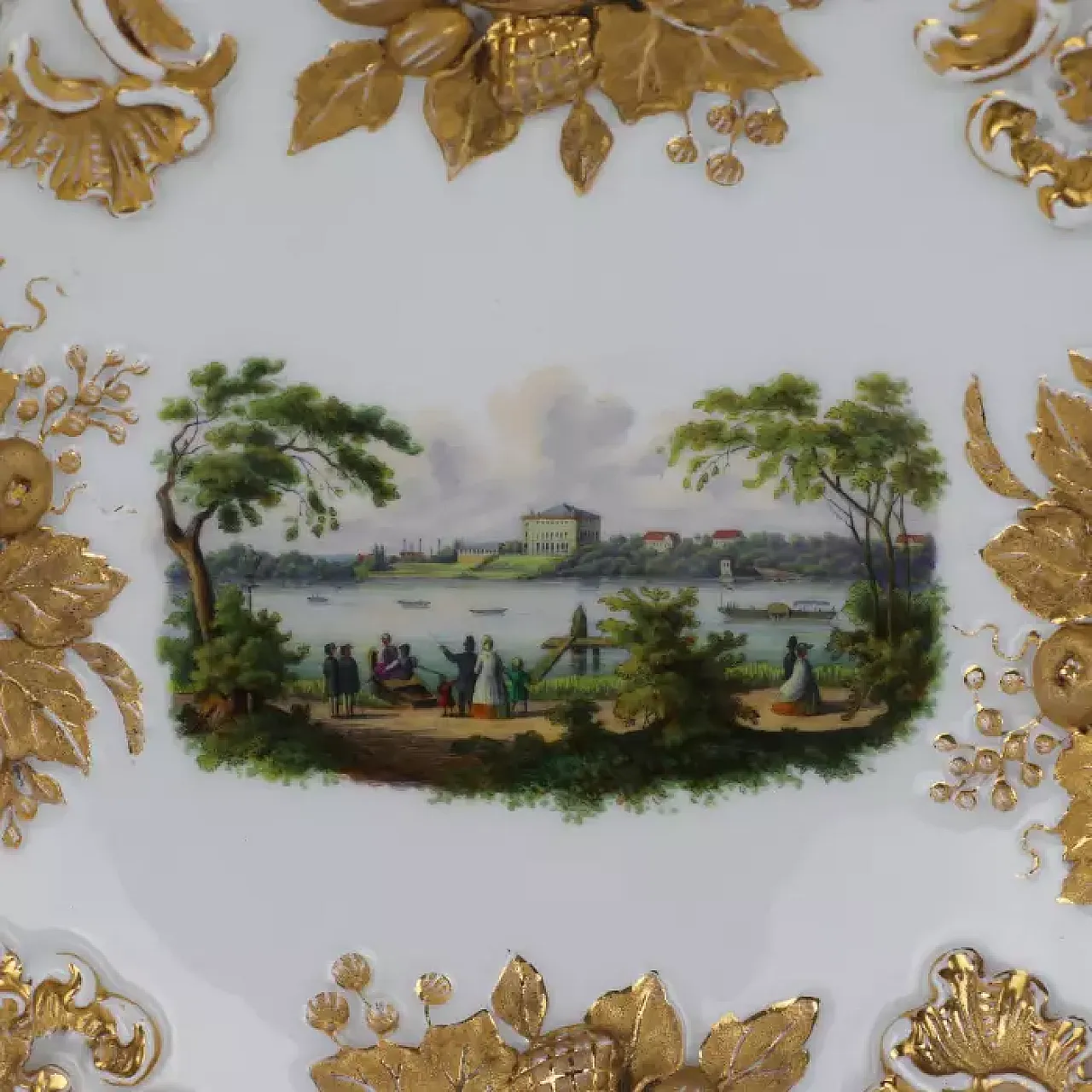 Piatto della Manifattura Reale Sassone di Porcellana di Meissen, '800 5