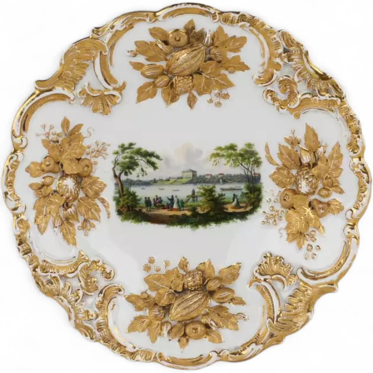 Piatto della Manifattura Reale Sassone di Porcellana di Meissen, '800 6
