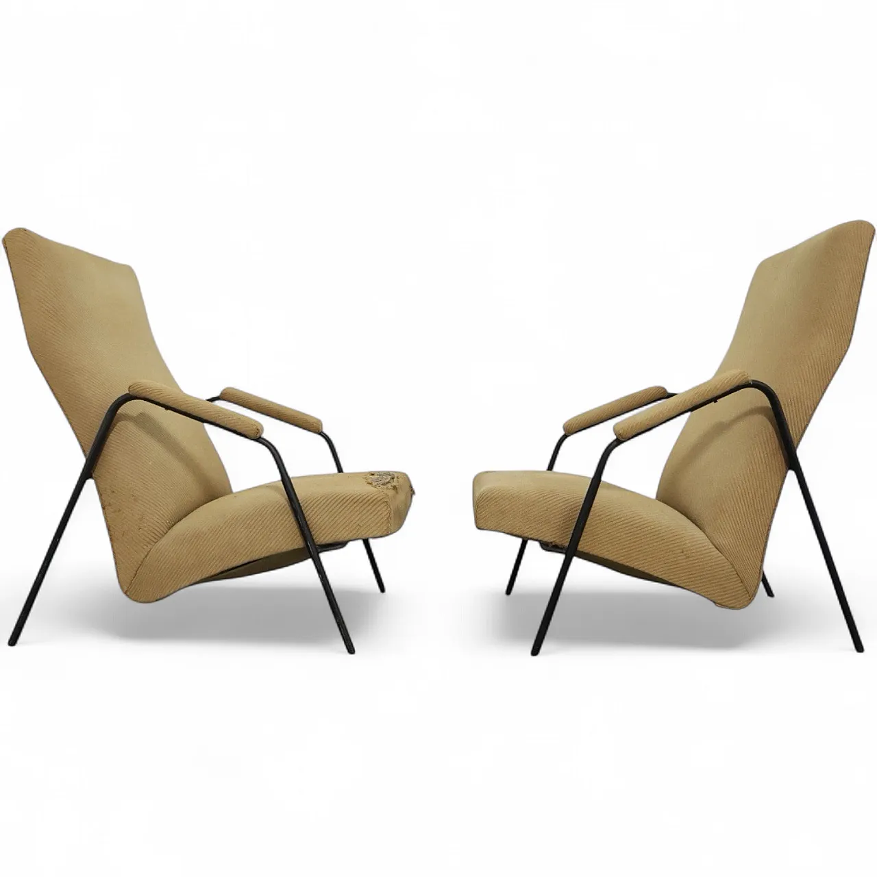 Pair of Armchairs by Alf Svensson, 1950s 19
