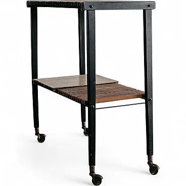 Mid-Century Modern Teak Trolley, Denmark, 1960s