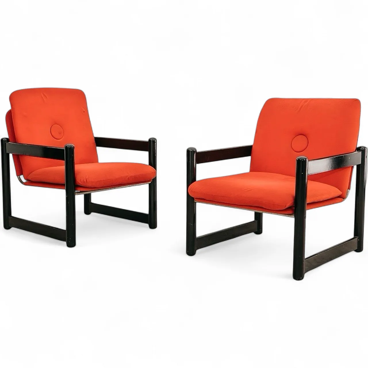 Pair of Schirolli Pierrot Armchairs, 1980s 17