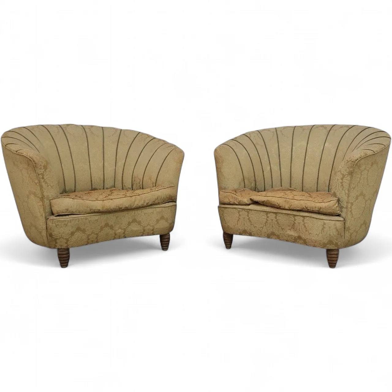 Pair of armchairs designed by Gio Ponti for home and garden, 1950s 22