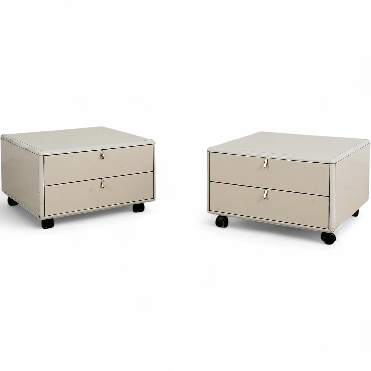 Pair of Nightstands Hennè by George Coslin for Longato, 1970 14
