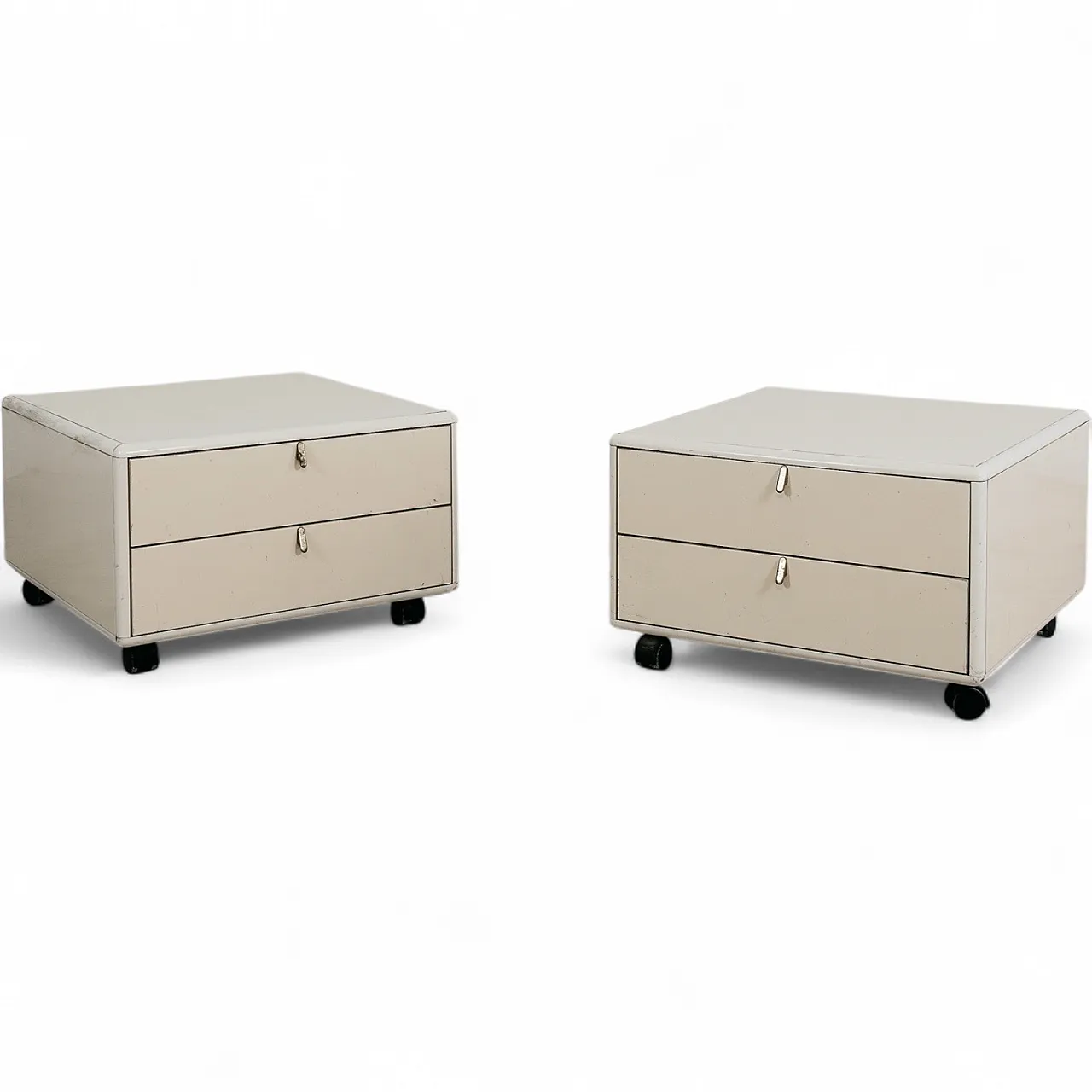 Pair of Nightstands Hennè by George Coslin for Longato, 1970 16