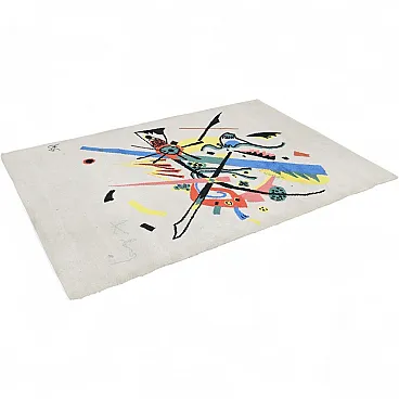 Kandinsky Wassily Denmark Ege Art Line Rug Design 1980s