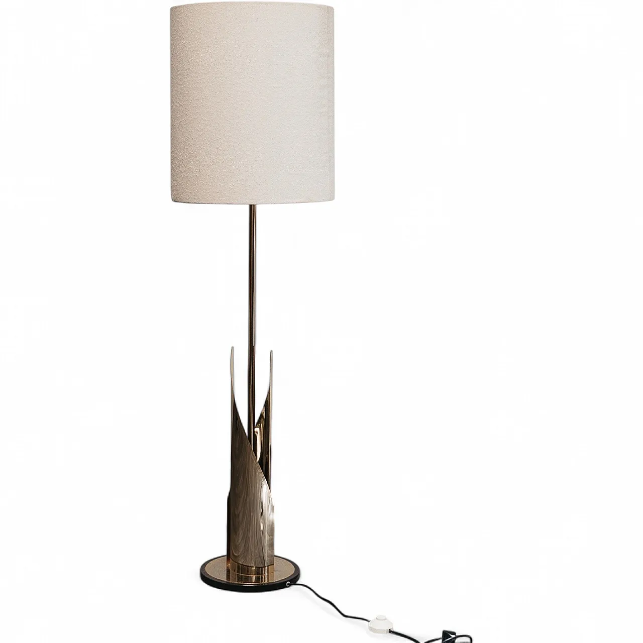 Hollywood Regency Floor Lamp, 1970s Modern Design 7