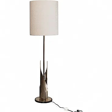 Hollywood Regency Floor Lamp, 1970s Modern Design