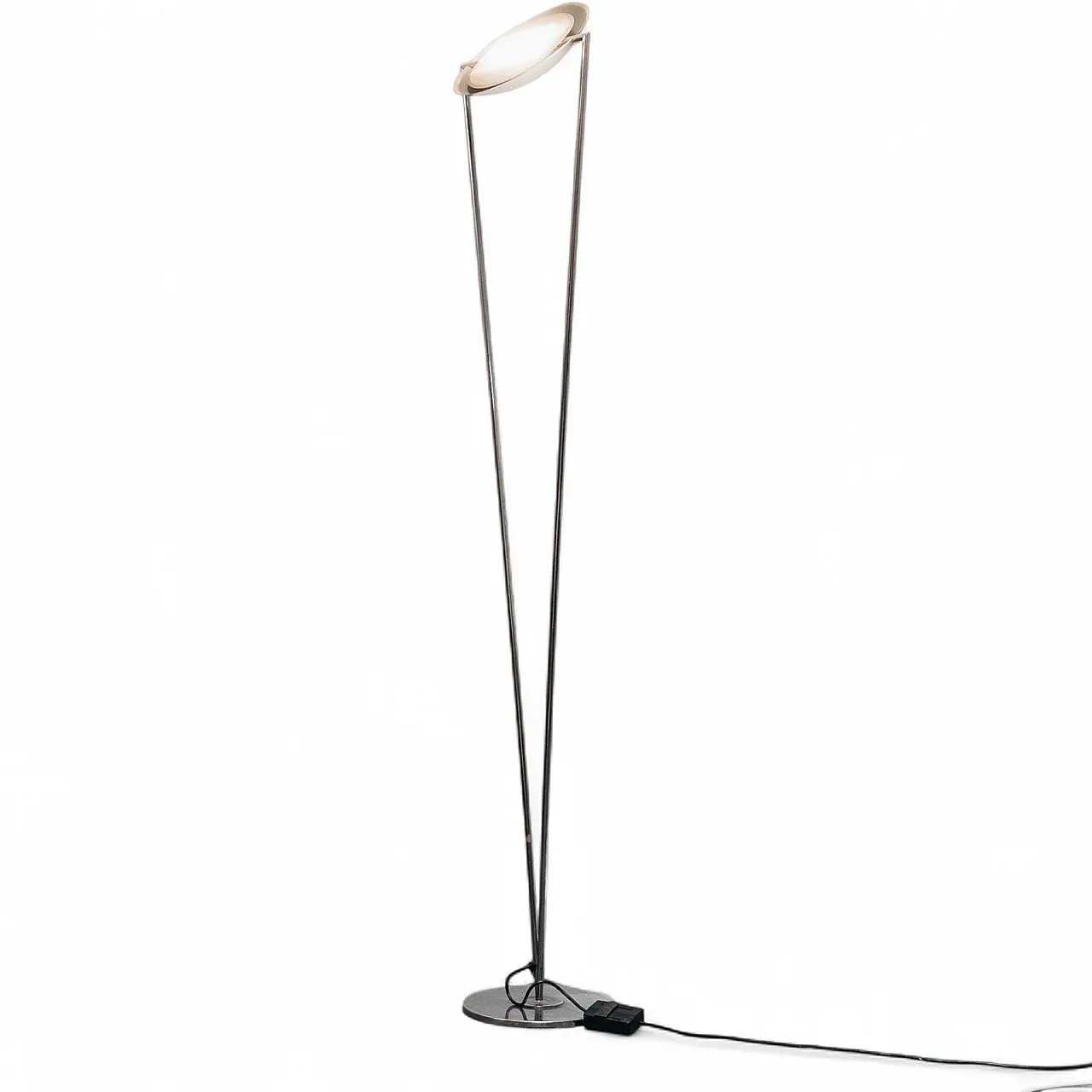 Floor Lamp with Steel Structure, Minimalist Design, 1980s 10