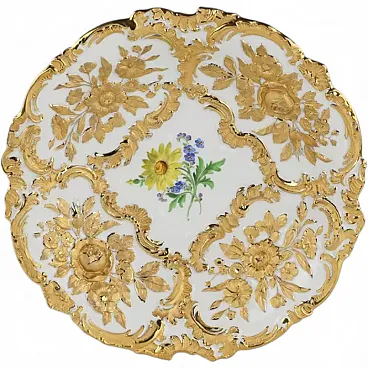 Piatto in porcellana di Saxon Porcelain Manufactory Meissen, '900