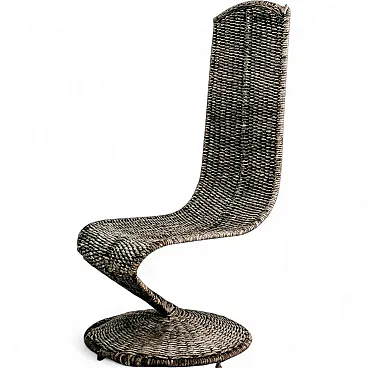 S chair armchair, Marzio Cecchi for Most, 1970s