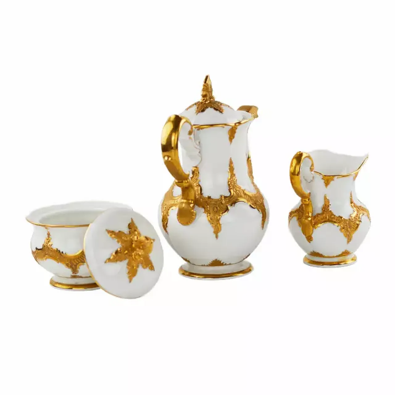 Servizio di caffè moka di Meissen, '900 3