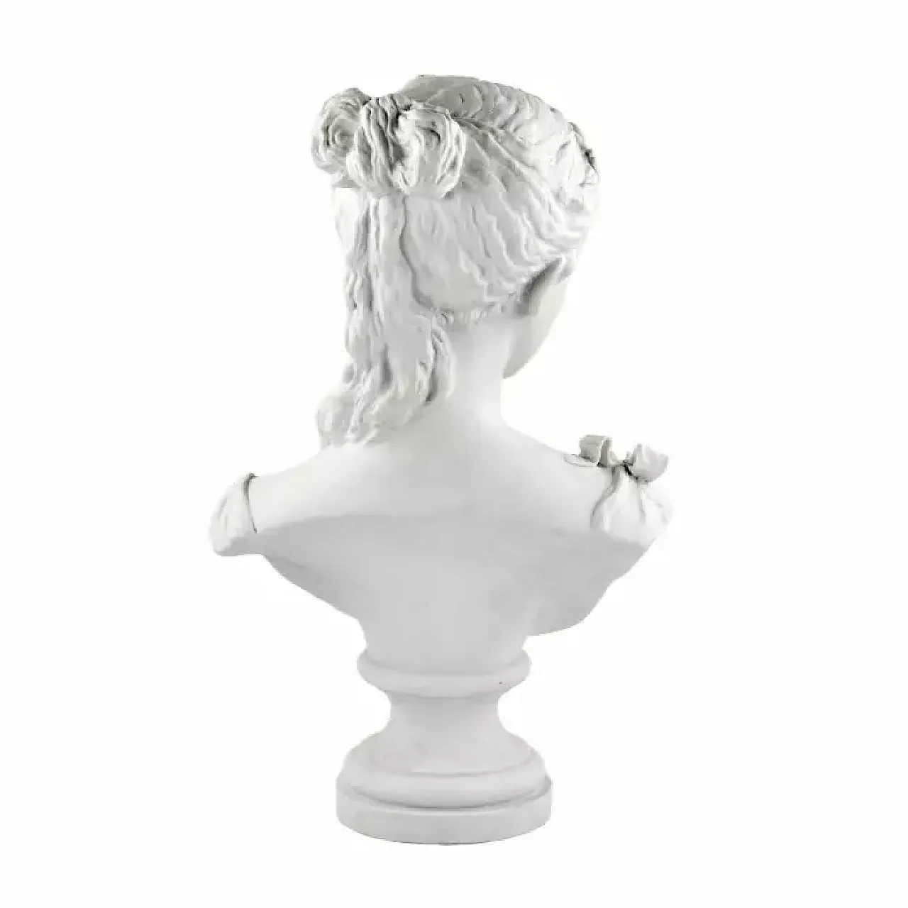 Busto in porcellana a biscotto di Charles Levy & Co, fine '800 7