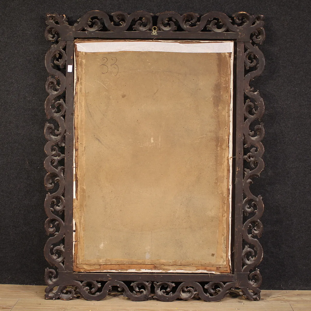 Grande quadro firmato A. Mazza del 1912, ritratto di donna orientale 11