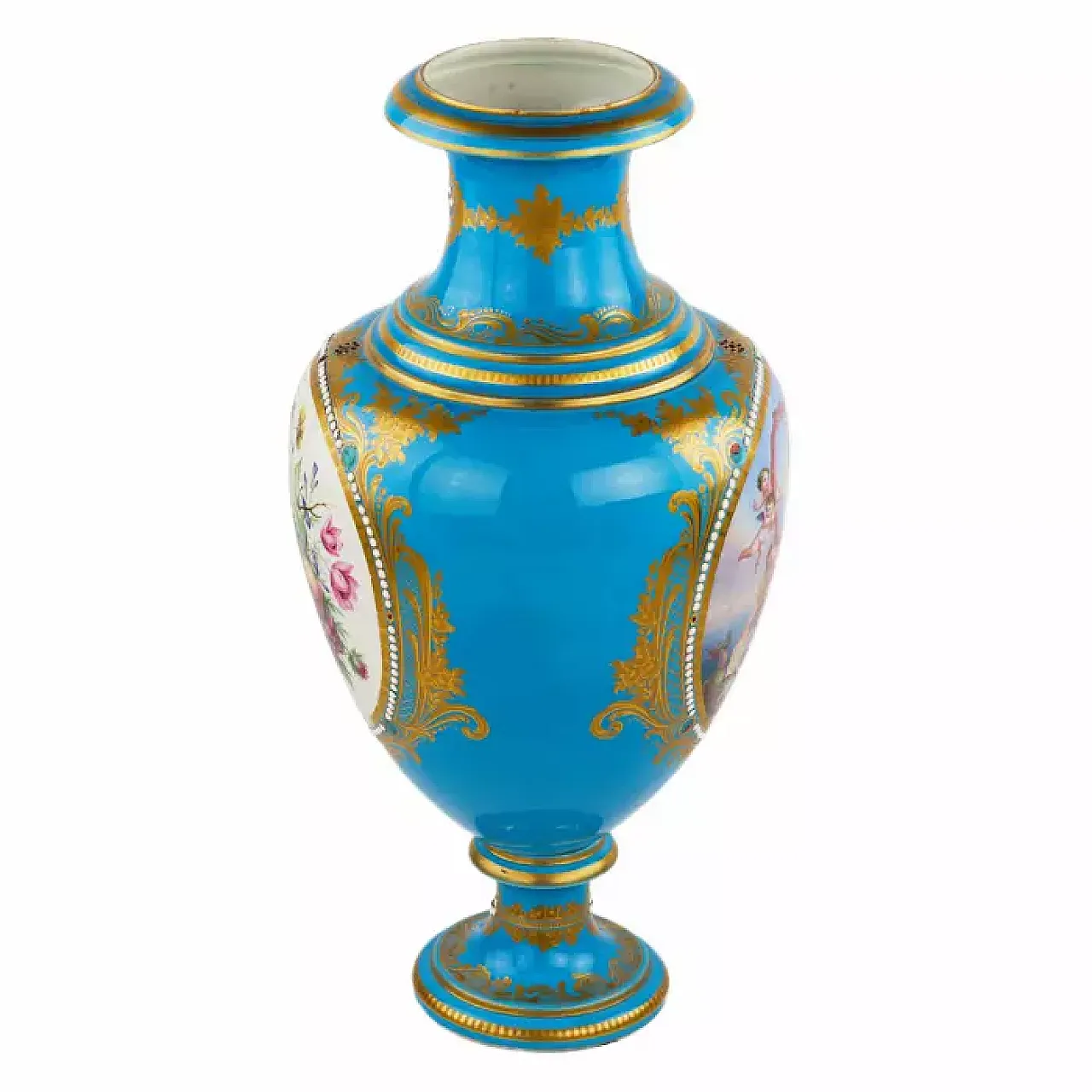 Vaso in porcellana della Manufacture nationale de Sèvres, fine '800 2