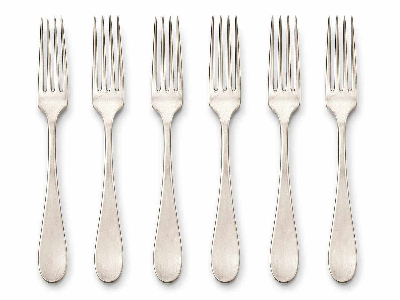 Lotto 28 posate d'epoca silver plated 4
