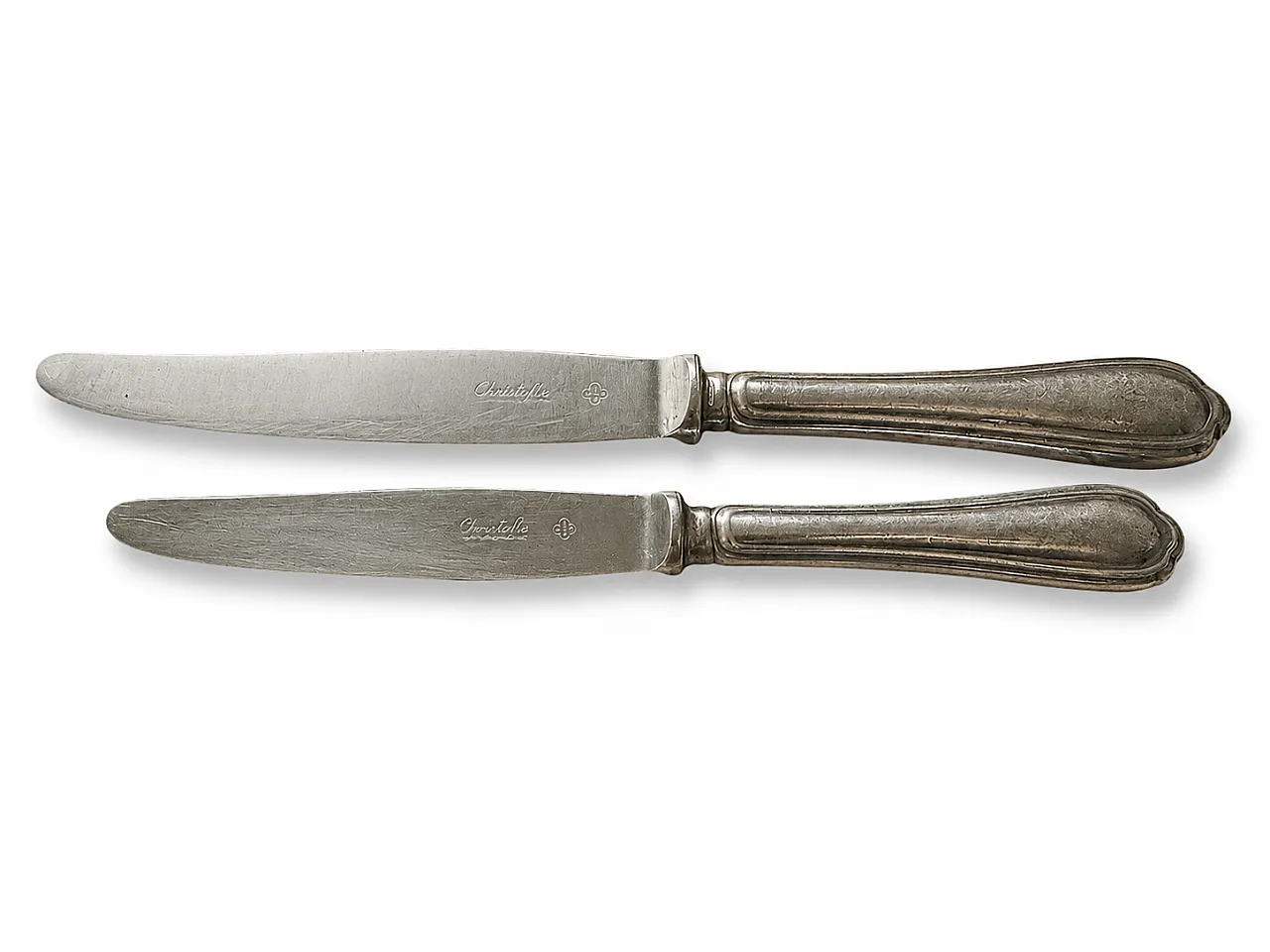 Lotto 28 posate d'epoca silver plated 5