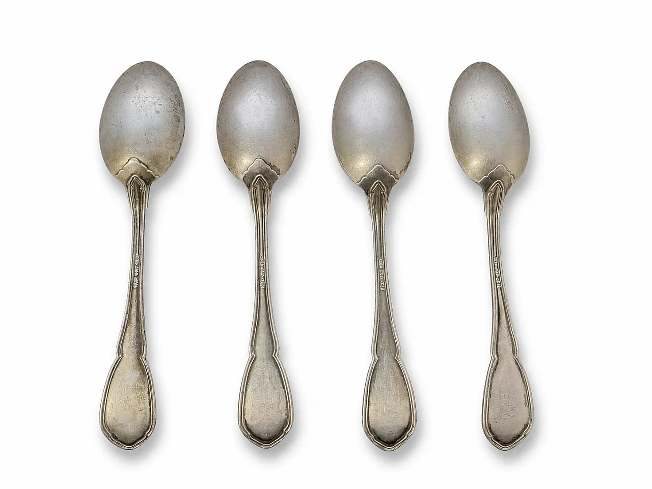 Lotto 28 posate d'epoca silver plated 6