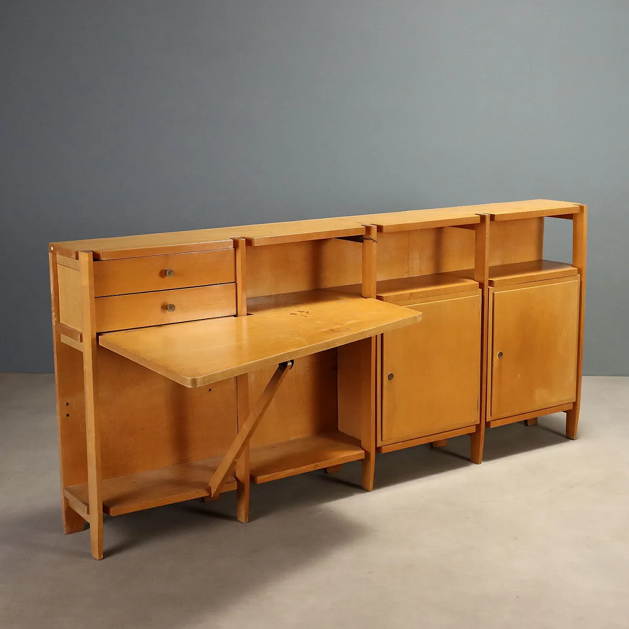 Sideboard with pull-out top, 1960s 1