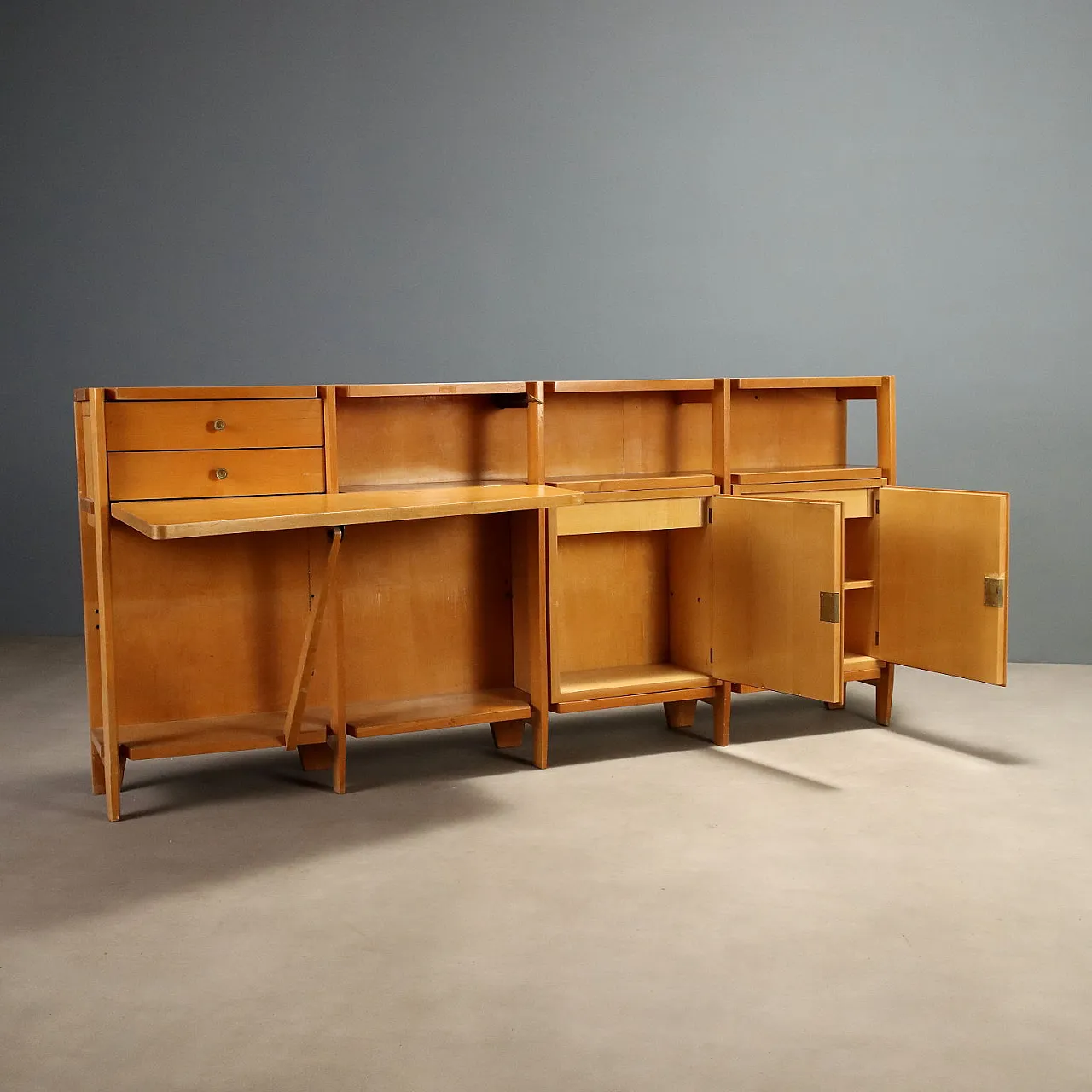 Sideboard with pull-out top, 1960s 4