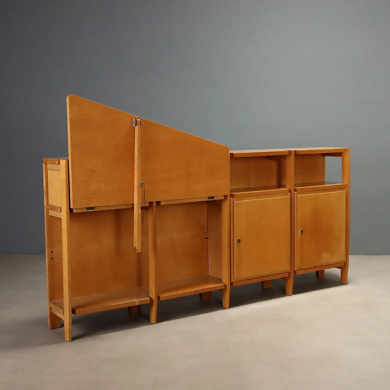 Sideboard with pull-out top, 1960s 7