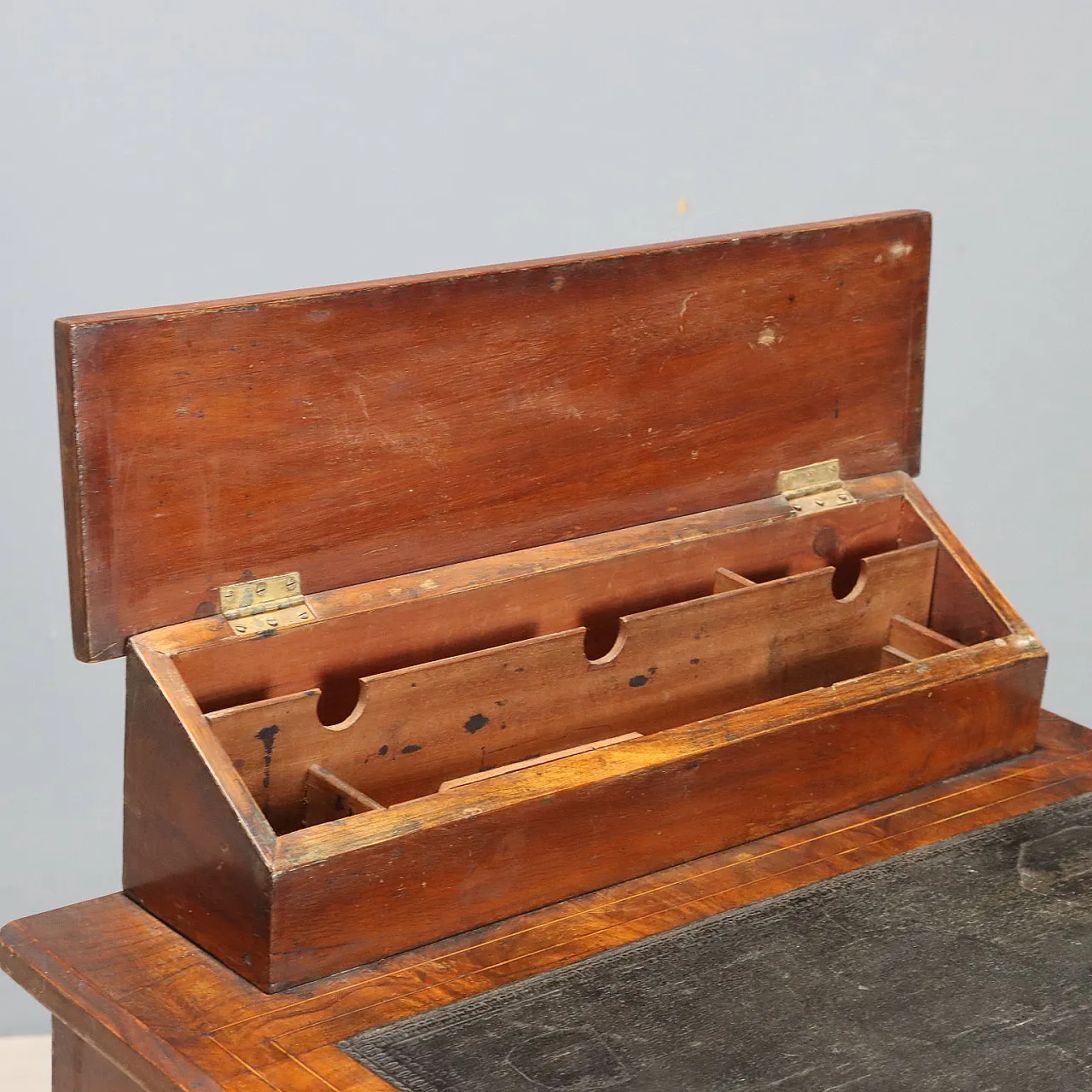 English Liberty mahogany writing desk, early 20th century 3