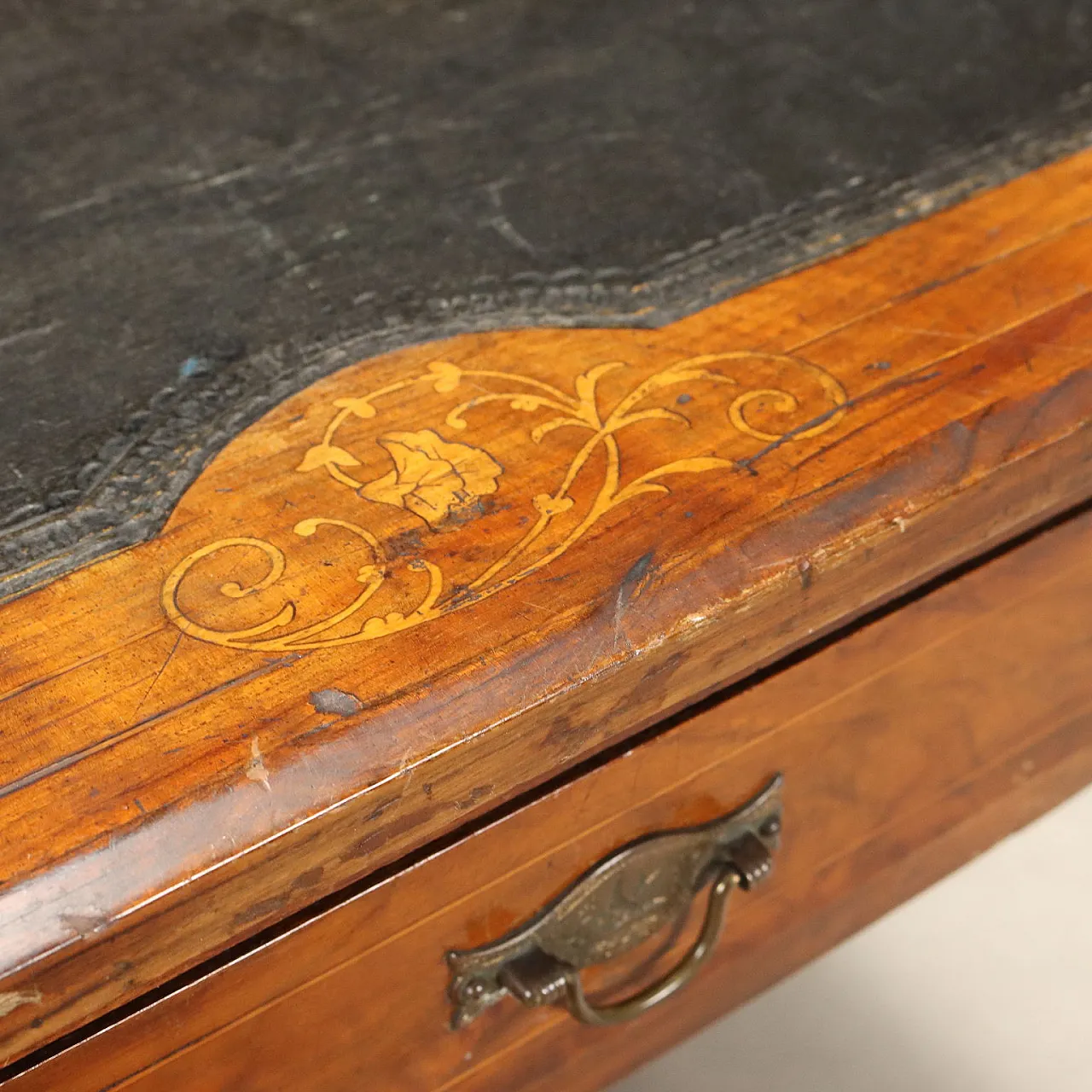 English Liberty mahogany writing desk, early 20th century 6