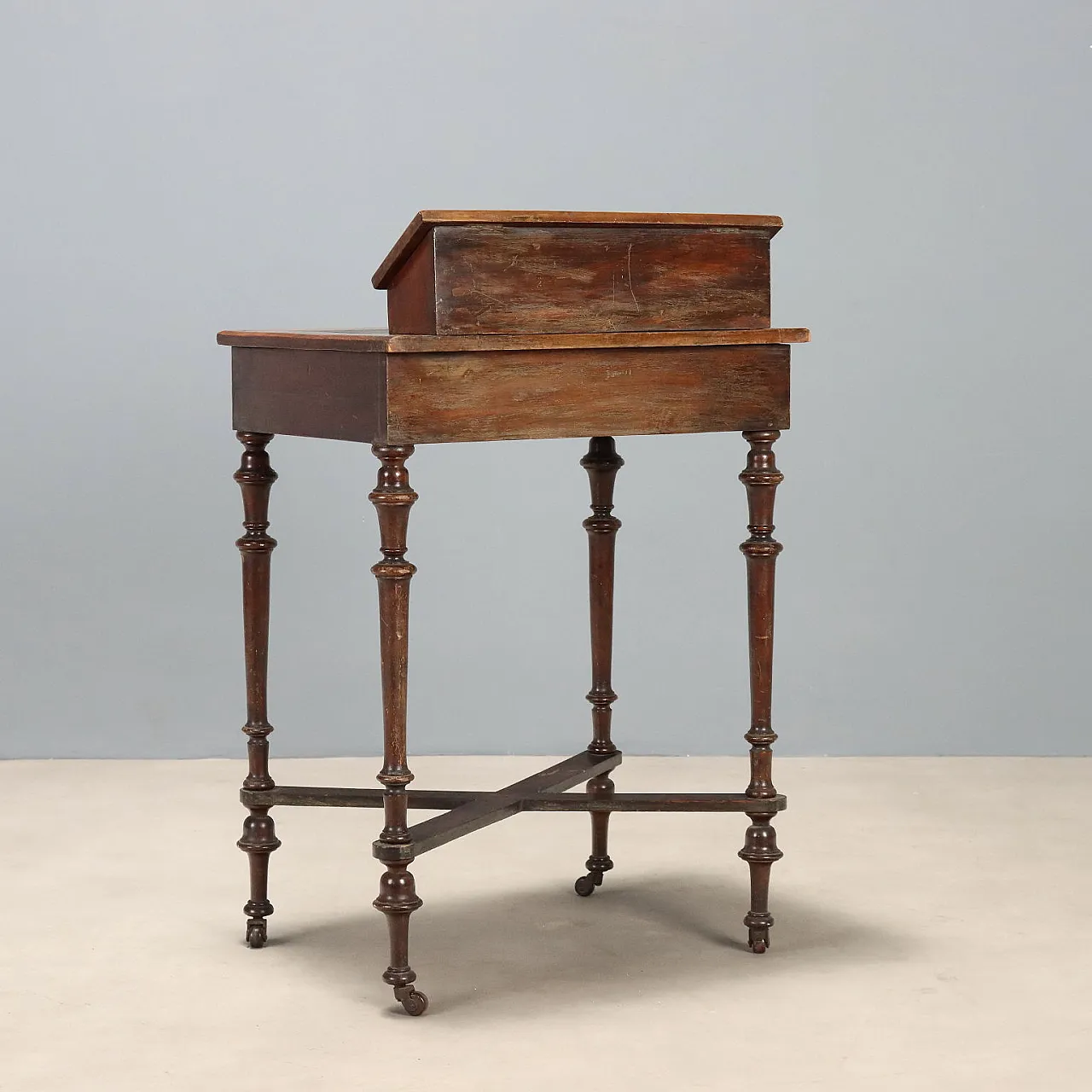 English Liberty mahogany writing desk, early 20th century 9