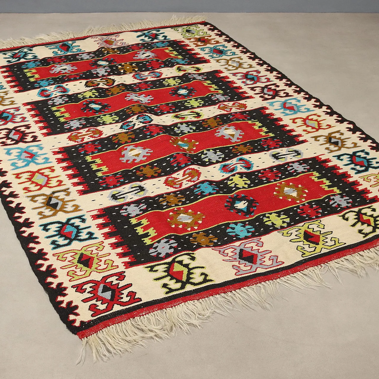 Kilim rug in wool, 20th century 1