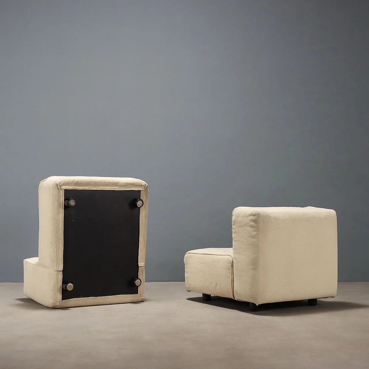 4 compact chairs by Tito Agnoli, 1960s 9