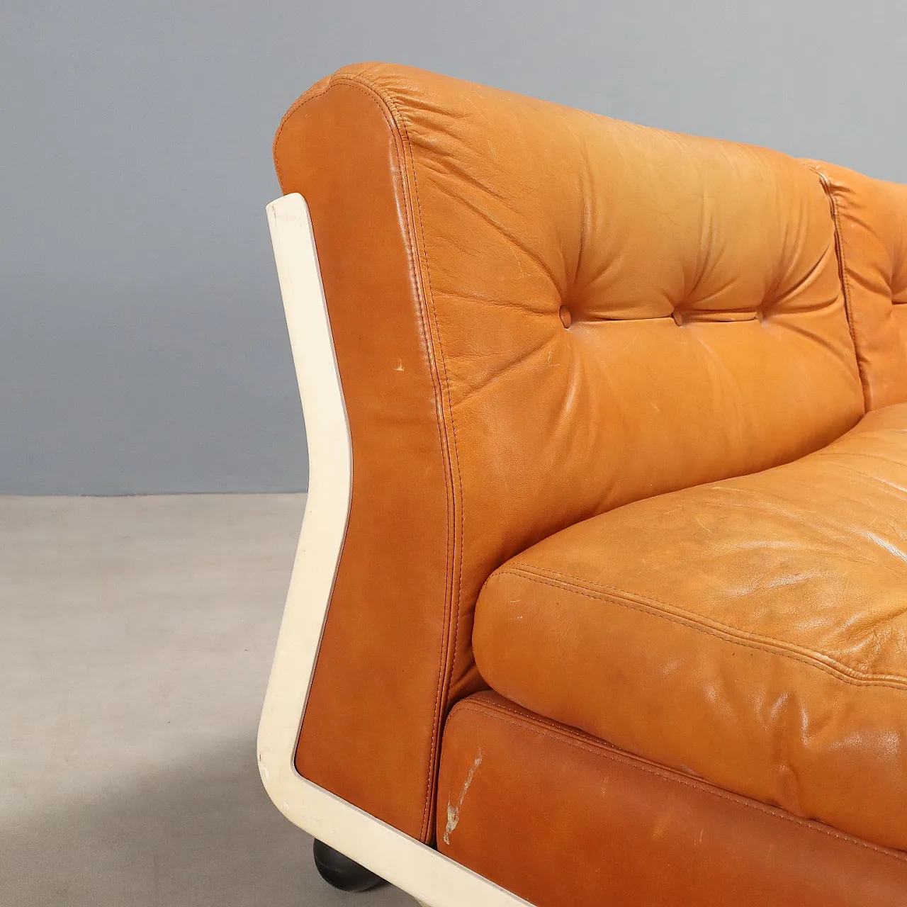 Pair of Amanta armchairs by Mario bellini, 20th century 4