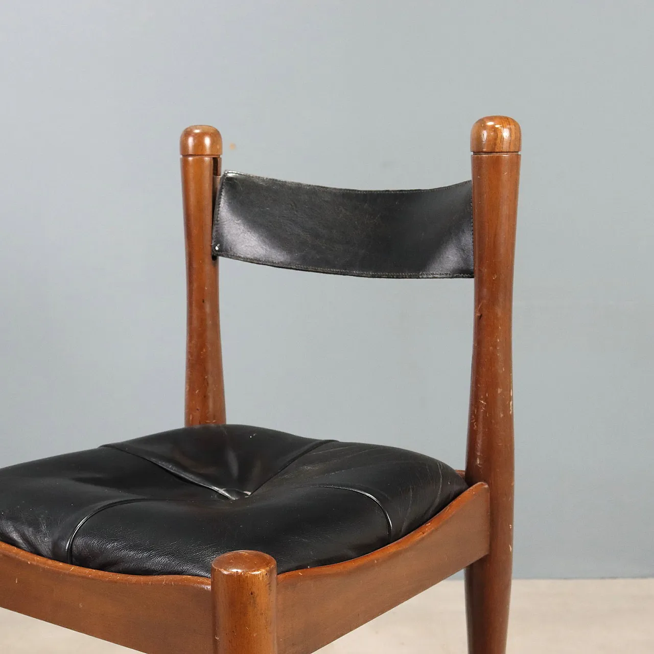 6 Chairs 620 by Silvio Coppola for Bernini, 1970s 5