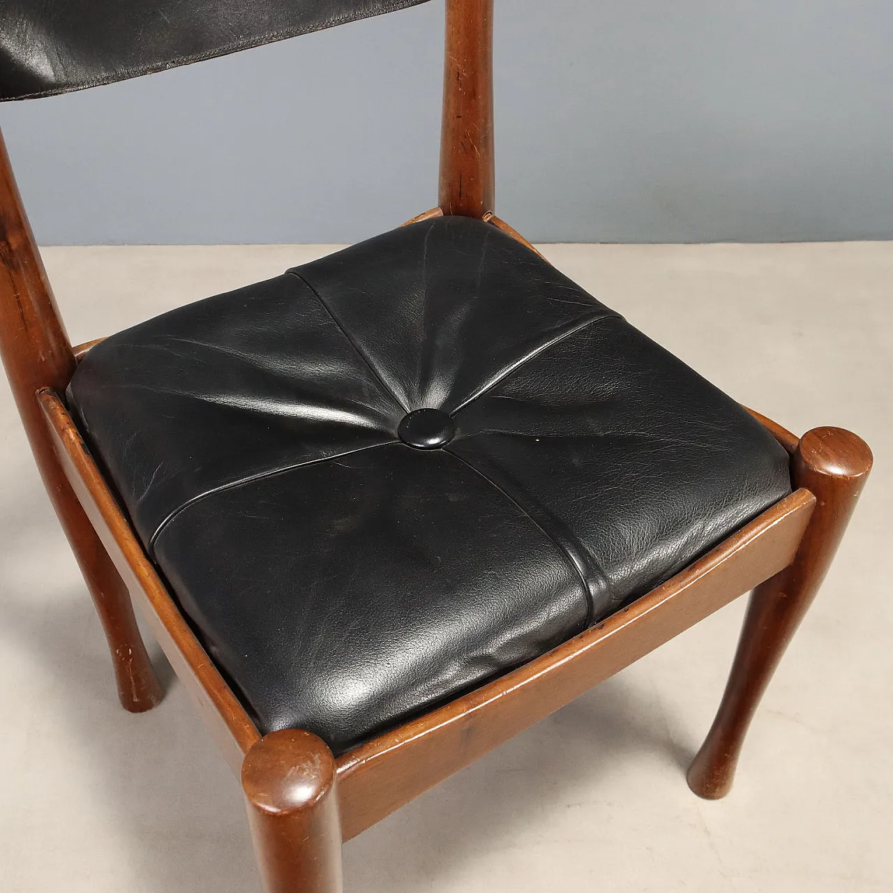 6 Chairs 620 by Silvio Coppola for Bernini, 1970s 8