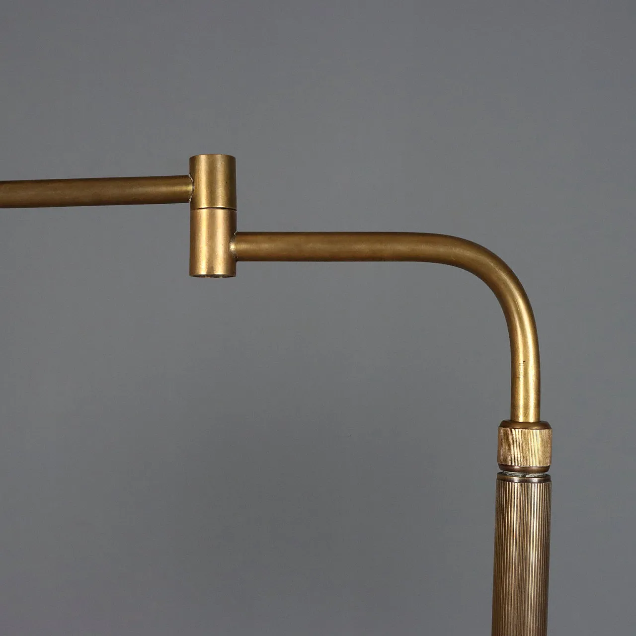 Brass floor lamp, 1950s 6