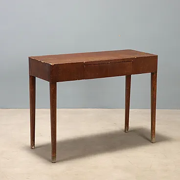 Console in wood, 1950s