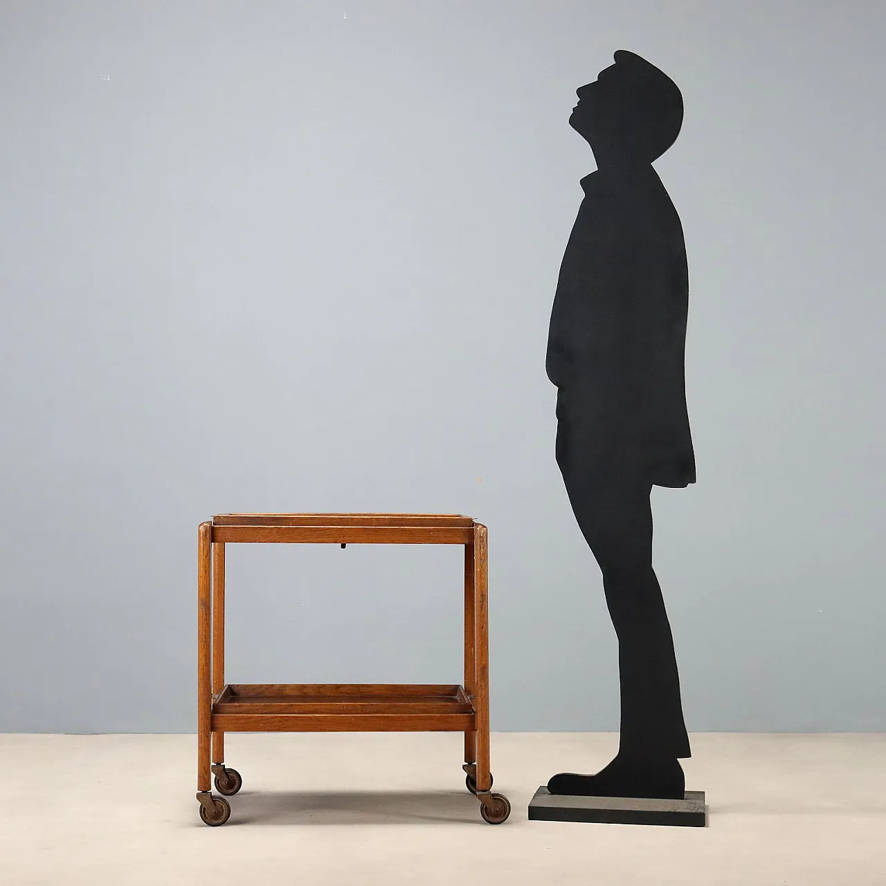 Cart in wood, 1950s 2