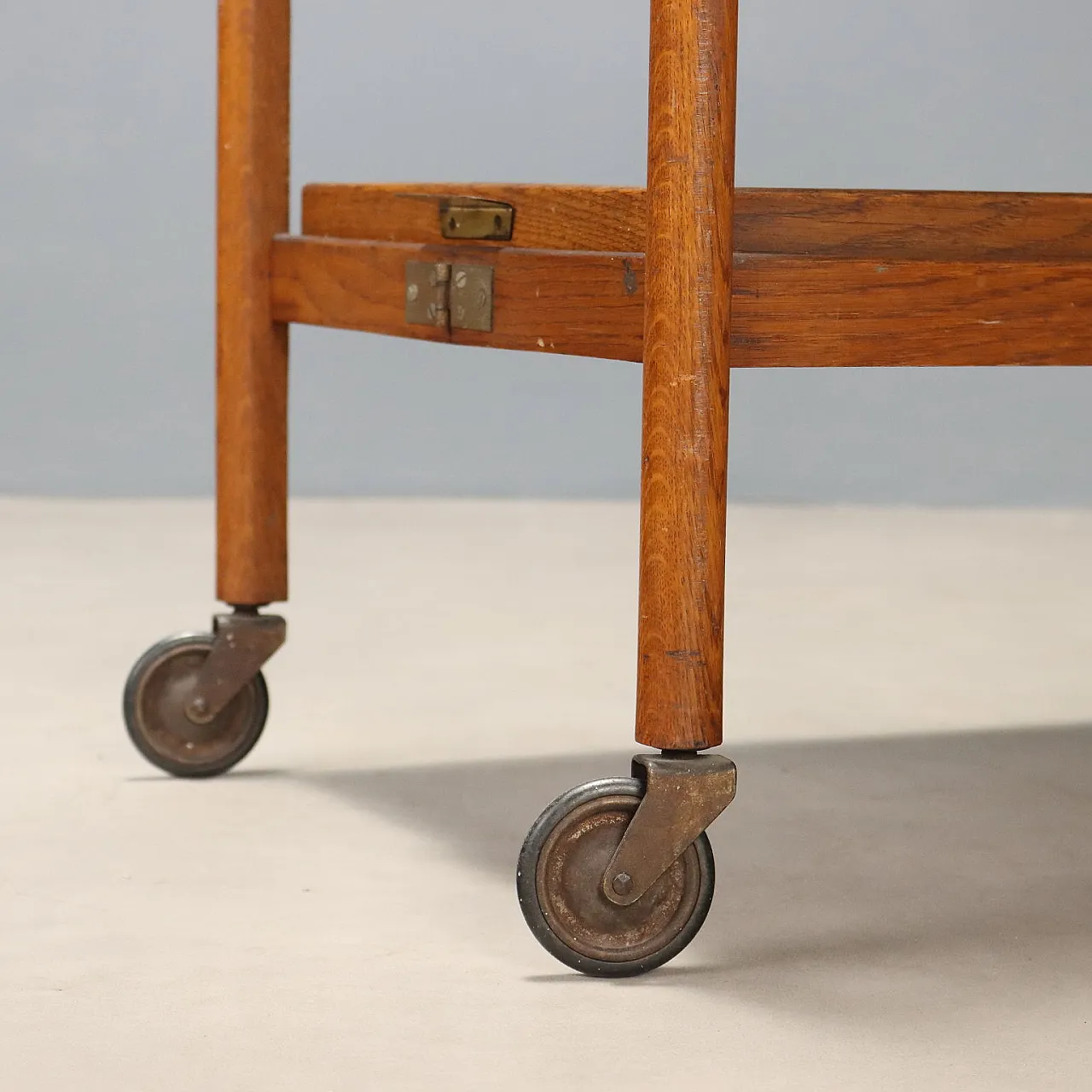 Cart in wood, 1950s 5