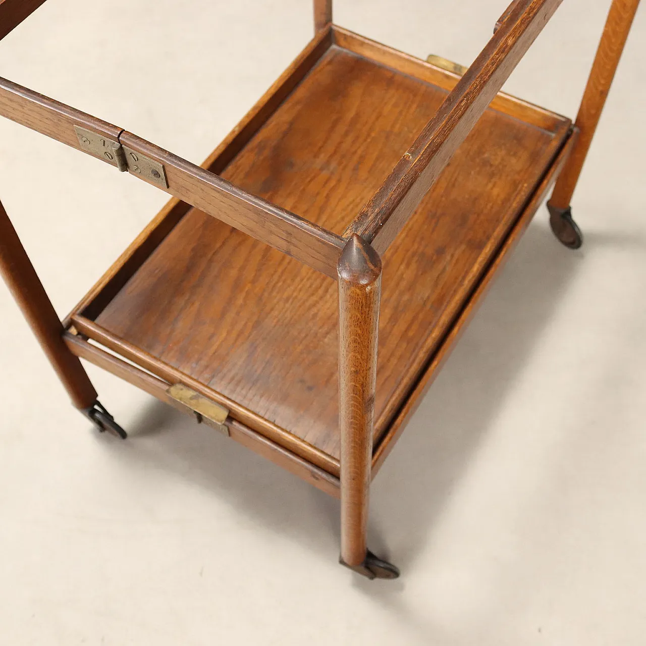 Cart in wood, 1950s 7