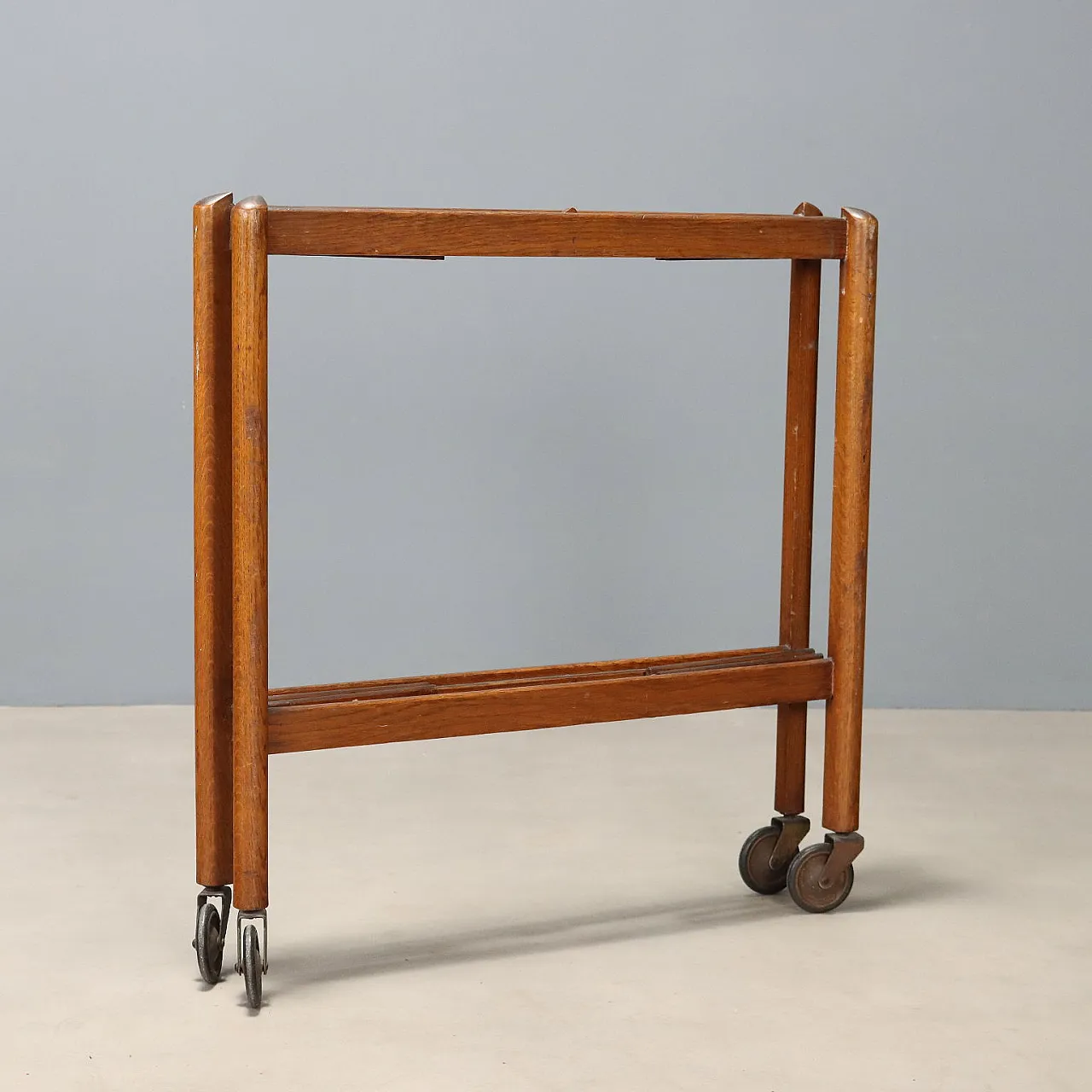 Cart in wood, 1950s 9